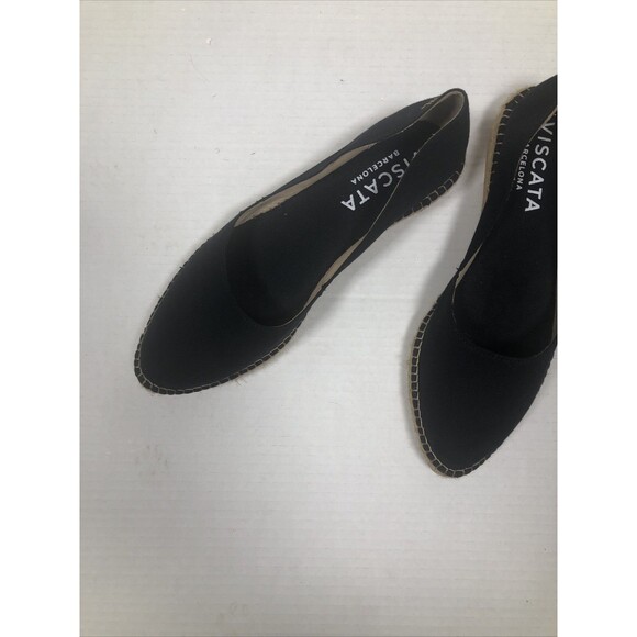 Viscata Women’s 41 Black Calabona Canvas Espadrilles - Picture 6 of 7